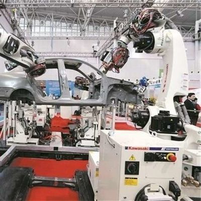 Βραχίονας βιομηχανικό RS007L 6 ρομπότ ρομποτικό ρομπότ χειρισμού ωφέλιμων φορτίων 7kg βραχιόνων άξονα