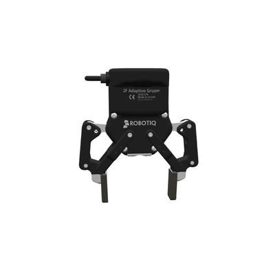 Φιλική εργασία πενσών Robotiq 2F-85 χρήσης με το ρομπότ Cobot ως πένσα ρομπότ για την επιλογή και τη θέση ως χειριστή
