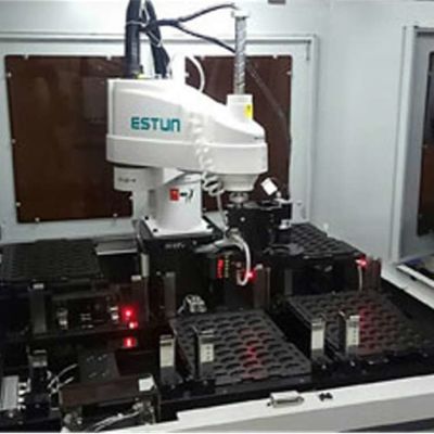 4 ρομποτικό ρομπότ er3-400-SR Scara βραχιόνων άξονα για τα βιομηχανικά ρομπότ συνελεύσεων