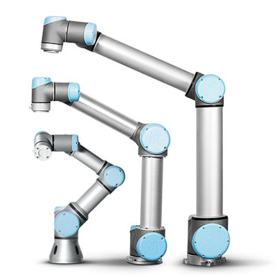 Βραχίονας Cobot UR10e ρομπότ συγκόλλησης με τον καθολικό ρομποτικό βραχίονα φανών συγκόλλησης για τη μηχανή συγκόλλησης 6 άξονα