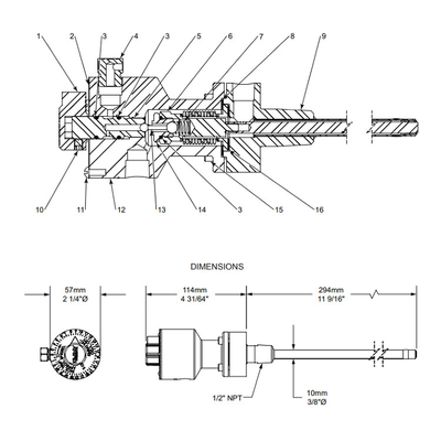 Πρότυποι ht-12 TC-700 tsdh-700 ελεγκτές θερμοκρασίας Kimray