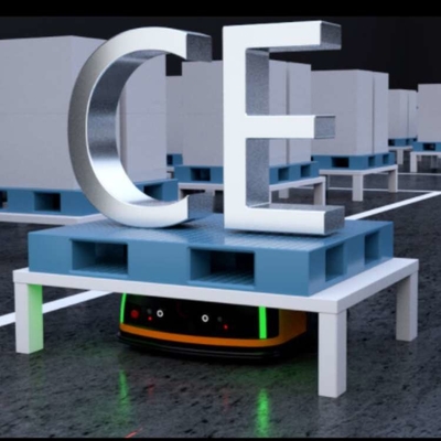 Κινητό ρομπότ AGV Q2L-300A με CNGBS Cobot Robot για αυτοματοποιημένη επεξεργασία υλικών ως AGV