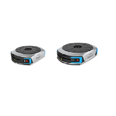 agv agv ρομπότ AGV κρανών Geek+ εργασία καρτών P500R με το βιομηχανικό ρομπότ και cobot