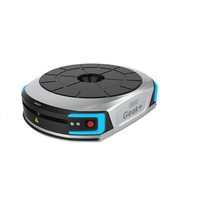 agv agv ρομπότ AGV κρανών Geek+ εργασία καρτών P500R με το βιομηχανικό ρομπότ και cobot