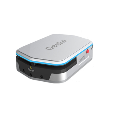 agv agv ρομπότ AGV κρανών Geek+ εργασία καρτών P500R με το βιομηχανικό ρομπότ και cobot