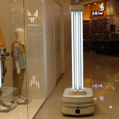 Geek+ AGV έξυπνο UV ρομπότ απολύμανσης UV φωτός ρομπότ ο φύλακας δημόσιας υγείας