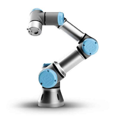 Βιομηχανικός ρομποτικός βραχίονας Cobot Ur3 με το οπτικό σύστημα Cognex πενσών RG6