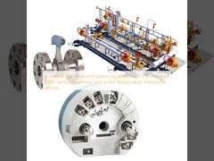 Ολοκληρωμένο σετ αισθητήρα ροόμετρου στροβιλισμού Rosemount 8800 και πομπού θερμοκρασίας 644