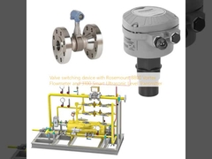 Διατάξεις εναλλαγής βαλβίδων με Rosemount 3100 Smart Ultrasonic Level Transmitter